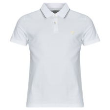 Guess Rövid ujjú galléros pólók NOLAN SS POLO Fehér EU XL férfi póló