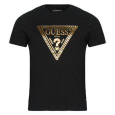 Guess Rövid ujjú pólók CHAIN TRI Fekete EU S