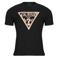 Guess Rövid ujjú pólók CN TRIANGLE TEE Fekete EU XL