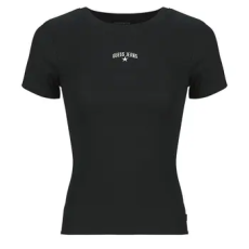 Guess Rövid ujjú pólók GJ SS CN RIB EMBRO Fekete EU M