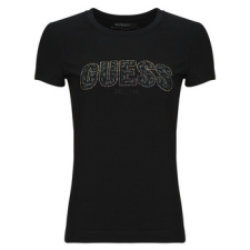 Guess Rövid ujjú pólók LOGO LACE Fekete EU S női póló