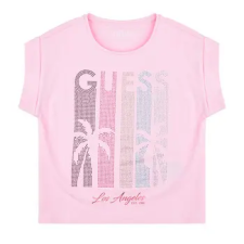 Guess Rövid ujjú pólók MIDI BOXY SS T-SHIRT Rózsaszín 14 ans gyerek póló