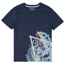 Guess Rövid ujjú pólók ORGANIC COTTON JERSEY Tengerész 16 ans gyerek póló