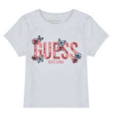 Guess Rövid ujjú pólók ORGANIC COTTON STRETCH Fehér 12 ans gyerek póló