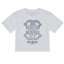 Guess Rövid ujjú pólók ORGANIC COTTON STRETCH Fehér 16 ans gyerek póló