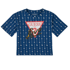 Guess Rövid ujjú pólók ORGANIC COTTON STRETCH Kék 8 ans