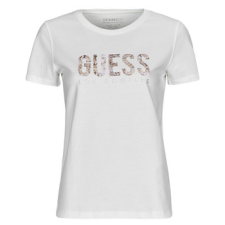Guess Rövid ujjú pólók PYTHON LOGO Fehér EU XS női póló