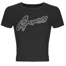 Guess Rövid ujjú pólók RIB LOGO Fekete EU XS női póló