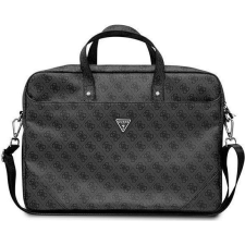 Guess Saffiano 4G 16" Notebook táska - Fekete/mintás (GUE002441) számítógéptáska