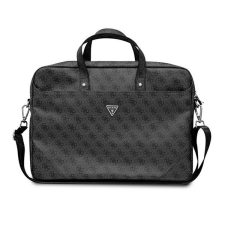 Guess Saffiano 4G Triangle Logo GUCB15P4TK 16" tablet táska, fekete tablet tok