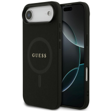 Guess Saffiano Classic Logo Apple iPhone Air (2025) MagSafe tok, fekete tok és táska