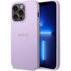 Guess Saffiano Strap Apple iPhone 14 Pro hátlap tok, lila (GUHCP14LPSASBPU)