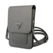 Guess Saffiano Triangle GUWBSATMGR kis táska, szürke tok és táska
