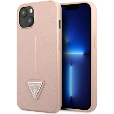 Guess SaffianoTriangle Apple iPhone 14 Plus hátlap tok, pink (GUE2113) tok és táska