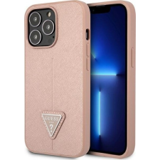 Guess SaffianoTriangle Apple iPhone 14 Pro Max hátlap tok, pink (GUE2139) tok és táska