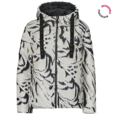 Guess Steppelt kabátok EMELIE REVERSIBLE PUFFER Fekete EU M