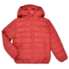 Guess Steppelt kabátok HOODED LS PADDED PUFFER W ZIP Piros 10 ans gyerek kabát, dzseki