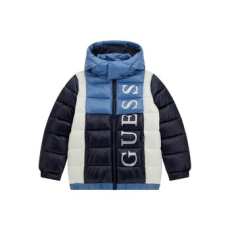 Guess Steppelt kabátok HOODED PADDED JACKET Kék 14 ans