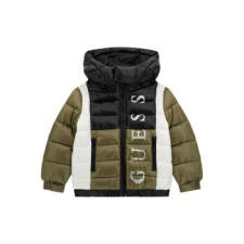 Guess Steppelt kabátok  HOODED PADDED JACKET Sokszínű 6 ans gyerek kabát, dzseki