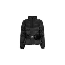 Guess Steppelt kabátok LUCIA BUM BAG PUFFA Fekete EU XL női dzseki, kabát