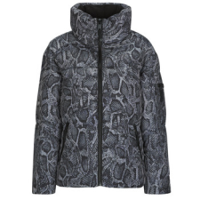 Guess Steppelt kabátok MARTINA PRINT CROP Szürke EU S női dzseki, kabát