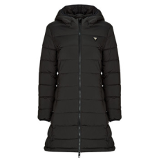 Guess Steppelt kabátok NEW ALETA LONG PUFFER JACKET Fekete EU XL