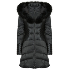 Guess Steppelt kabátok NEW OXANA JACKET Fekete EU L női dzseki, kabát