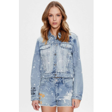 Guess Stevie W3GN45 XL INTL farmer dzseki fehér/világoskék női dzseki, kabát