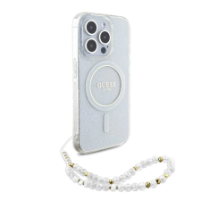 Guess tok átlátszó GUHMP15XHGCRELST Apple iPhone 15 Pro Max készülékhez tok és táska