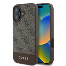Guess tok Barna Apple iPhone 16 készülékhez GUHCP16SG4GLBR (130401) tok és táska