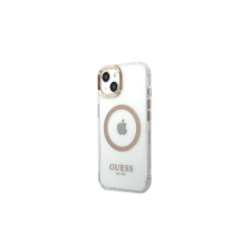 Guess Transparent MagSafe Apple iPhone 13 hátlap tok, arany tok és táska