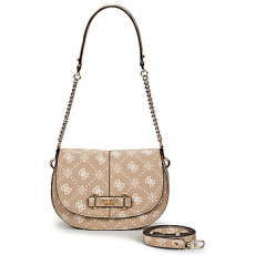 Guess Válltáskák CARRIE LOGO FLAP SHOULDER BAG Bézs Egy méret