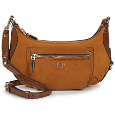 Guess Válltáskák MARSHA MINI CROSSBODY LEATHER Barna Egy méret kézitáska és bőrönd