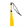 Guilty Pleasure GP SILICONE FLOGGER WHIP YELLOW