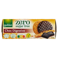 Gullon Digestiva cukormentes korpás csokoládés keksz 270 g csokoládé és édesség
