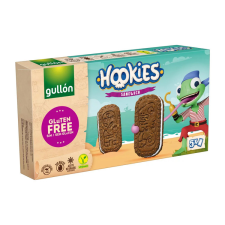 Gullón Gullon Hookies gluténmentes kakaós szendvicskeksz - 230g reform élelmiszer