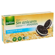 Gullón GULLÓN Keksz, édesítőszerrel, 210 g, GULLÓN, kakaós, krém töltelékkel diabetikus termék