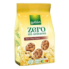 Gullon Keksz GULLON Mini Chip Choco Zero 75g reform élelmiszer