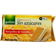 Gullon Nápolyi, cukormentes, 60 g, gullón, vaníliás előétel és snack