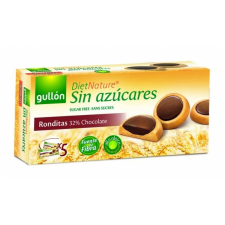 Gullón Ronditas - Étcsokoládéval töltött cukormentes keksz édesítőszerrel 186 g diabetikus termék
