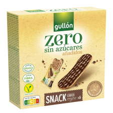 Gullón snack zero étcsokoládés szelet 6x25g 150 g reform élelmiszer