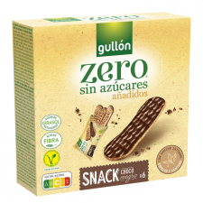  Gullón snack zero étcsokoládés szelet 6x25g 150 g reform élelmiszer