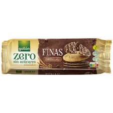 Gullon Thins zero tejcsokoládés keksz - 150g reform élelmiszer