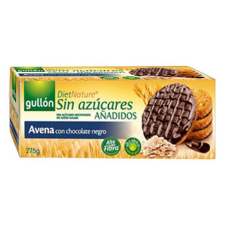Gullón Zabkeksz GULLON Avena étcsokoládés hozzáadott cukor nélkül 275g csokoládé és édesség