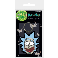 Gumiból készült kulcstartó Rick őrült mosolya - RICK AND MORTY kulcstartó