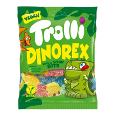  Gumicukor Trolli dinorex - 100 g csokoládé és édesség