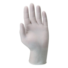 Gumikesztyű COVERGUARD latex púderes fehér M 100 darab/doboz védőkesztyű
