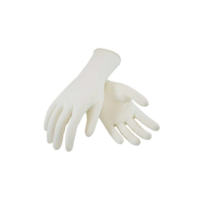  Gumikesztyű latex púderes l 100 db/doboz, gmt super gloves fehér védőkesztyű