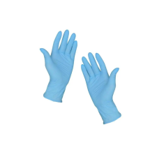  Gumikesztyű nitril púdermentes s 100 db/doboz, gmt super gloves kék védőkesztyű