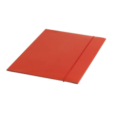 Gumis mappa a4, 400g. karton fornax glossy piros mappa